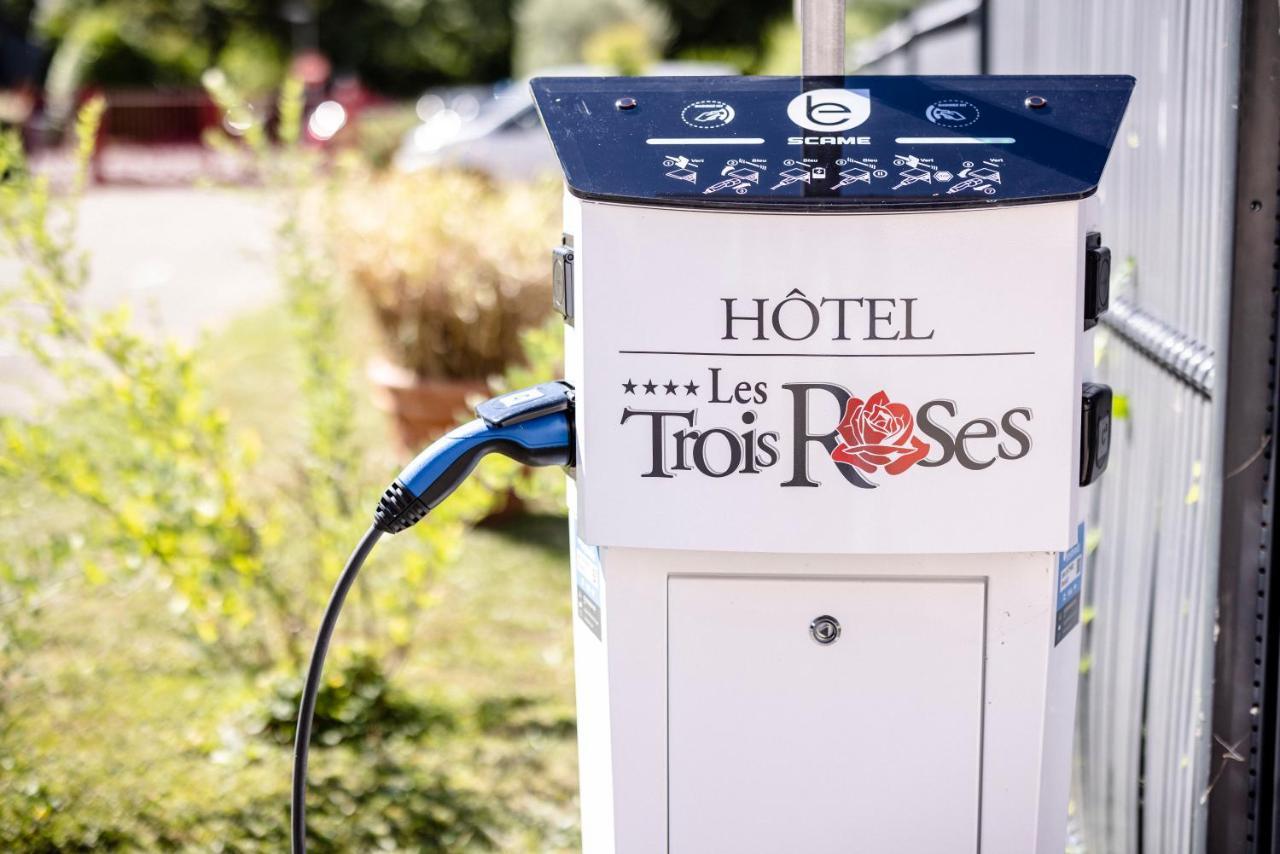 Hotel Les Trois Roses, Meylan Grenoble Bagian luar foto